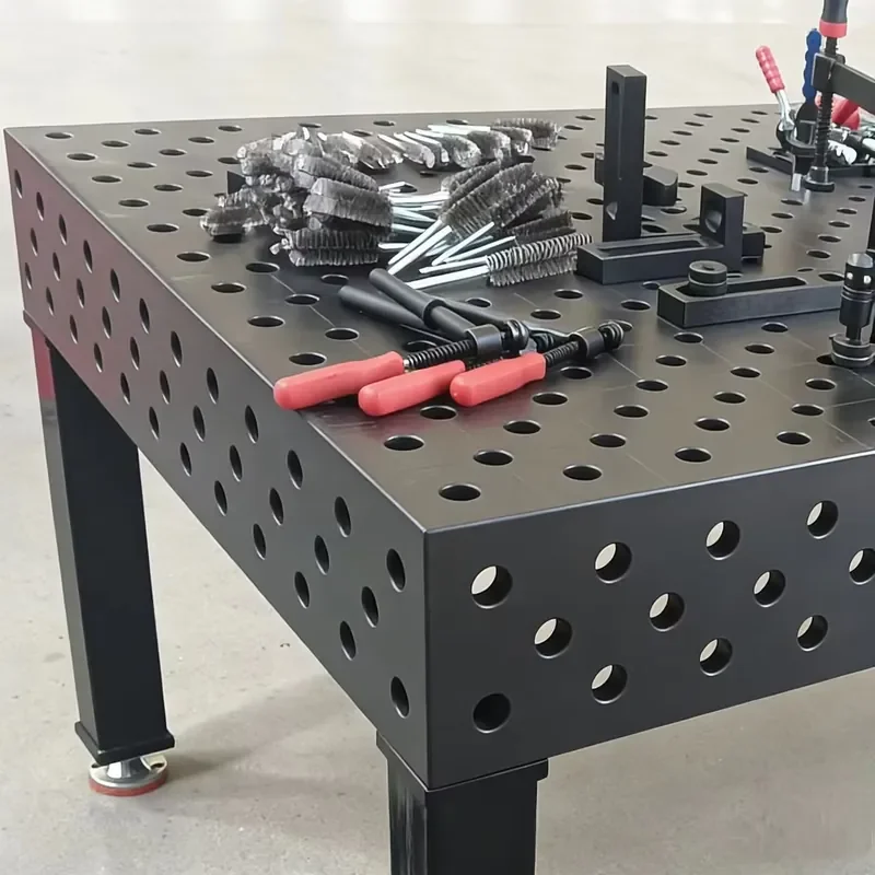High Quality Factory-produced 3D New Weld Table with Nitriding and Oxidation Raw Material Q355 2000x1000
High Quality Factory-produced 3D New Weld Table with Nitriding and Oxidation Raw Material Q355 2000x1000