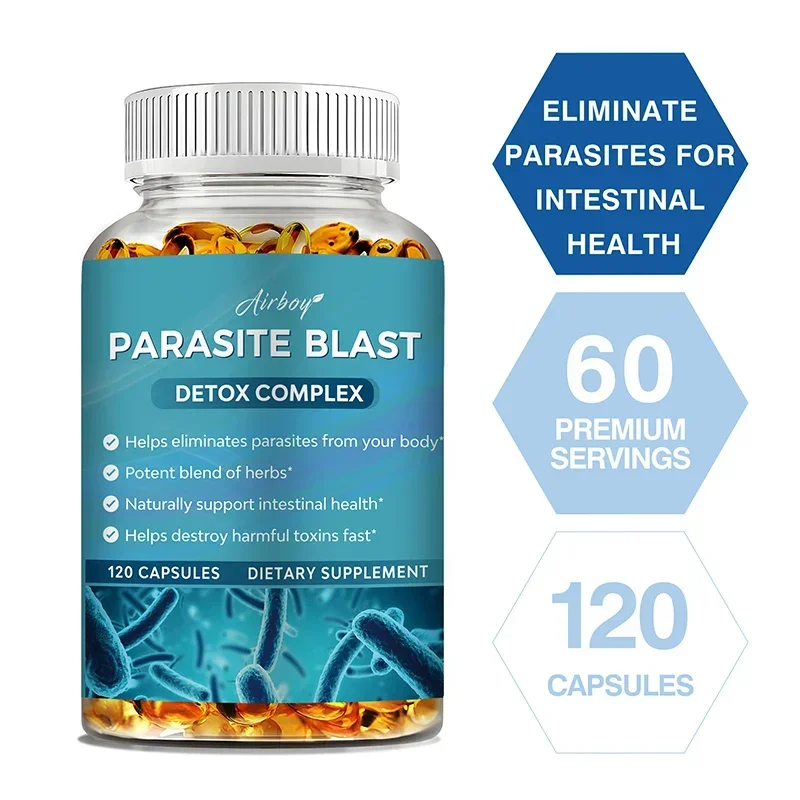 Parasite Blast - Eliminates Parasites, Detoxification, Promotes Intestinal Health and Digestive Balance
Parasite Blast - Eliminates Parasites, Detoxification, Promotes Intestinal Health and Digestive Balance