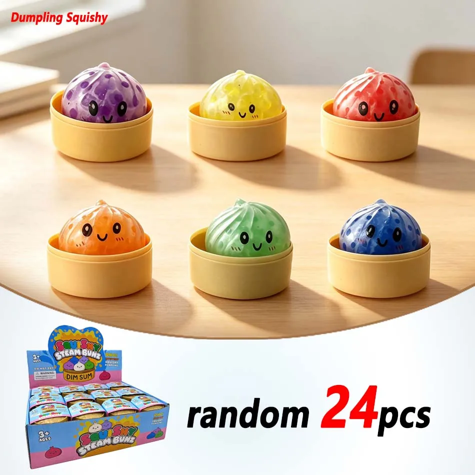 1-6pcs Dumpling Squishy with Box Dumplings Sensory Squeeze Toy for Stress Relief,Stress Relief Fidget Ornament for Desktop Home
1-6pcs Dumpling Squishy with Box Dumplings Sensory Squeeze Toy for Stress Relief,Stress Relief Fidget Ornament for Desktop Home