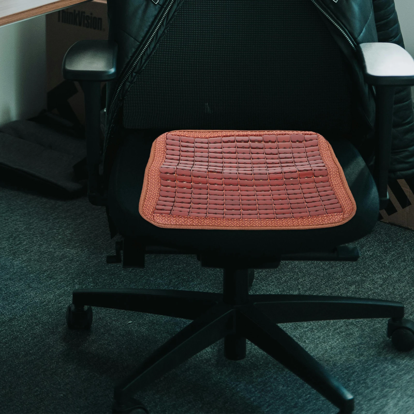 Bamboo Seat Cushion 40X40cm Brown Chair Pad for Car Driving Breathable Summer Cool Small Automotive Home Linen Material 
Bamboo Seat Cushion 40X40cm Brown Chair Pad for Car Driving Breathable Summer Cool Small Automotive Home Linen Material
