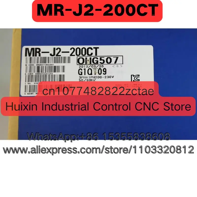 Совершенно новый оригинальный сервопривод MR-J2-200CT MR J2 200CT
Совершенно новый оригинальный сервопривод MR-J2-200CT MR J2 200CT