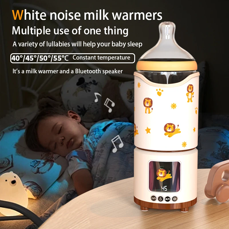 Baby Milk Warmer with White Noise, Nursing Bottle Heater Sleeping Machine, Portable Milk Heating Sleeve Case for Newborn Travel
Baby Milk Warmer with White Noise, Nursing Bottle Heater Sleeping Machine, Portable Milk Heating Sleeve Case for Newborn Travel