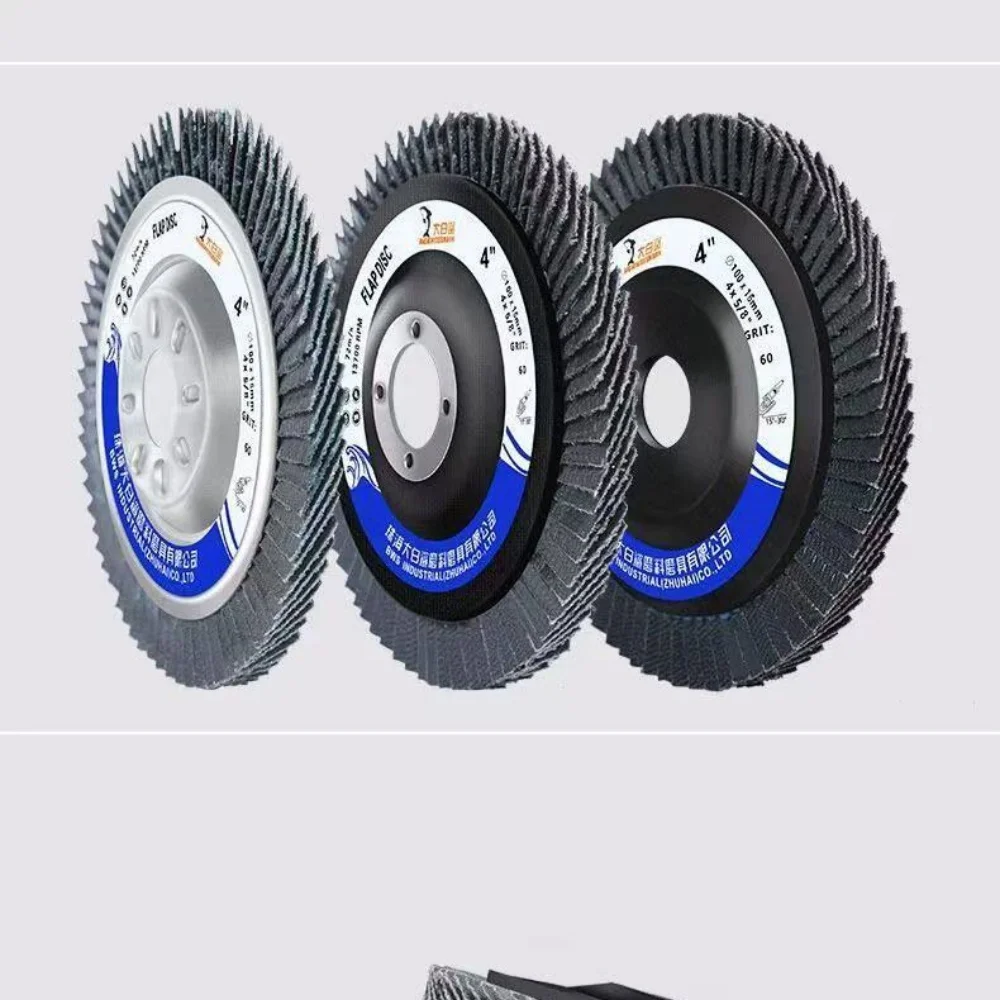 100mm 4 Inch Flap Sanding Disc Wheel 60/80/120/240/320 Grit Abrasive Tool For Angle Grinder
100mm 4 Inch Flap Sanding Disc Wheel 60/80/120/240/320 Grit Abrasive Tool For Angle Grinder