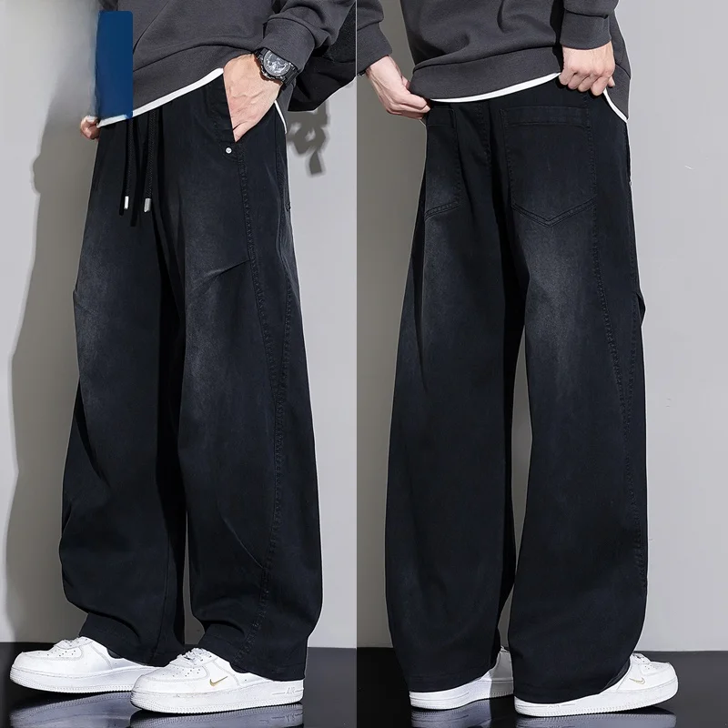 Утепленные джинсы Thiened Fce для мужчин, осенне-зимние, в американском стиле, прямого свободного кроя, модные длинные брюки
Утепленные джинсы Thiened Fce для мужчин, осенне-зимние, в американском стиле, прямого свободного кроя, модные длинные брюки