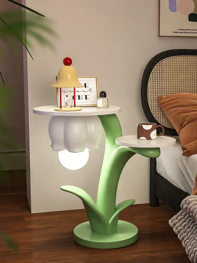 Modern Creative Lily of The Valley Statue Side Table Resin Round Table Living Room Balcony Decor Coffee Table Indoor Furniture
Modern Creative Lily of The Valley Statue Side Table Resin Round Table Living Room Balcony Decor Coffee Table Indoor Furniture