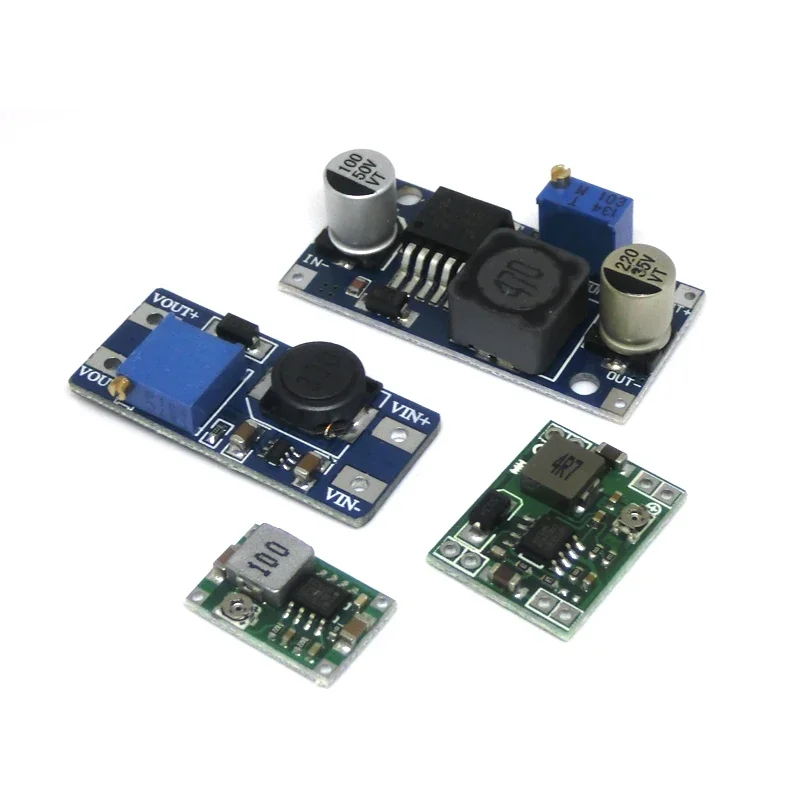 DC-DC Step-down converter module LM2596S adjustable power regulator step-up transformer mt3608 mini360 mp1584en
DC-DC Step-down converter module LM2596S adjustable power regulator step-up transformer mt3608 mini360 mp1584en