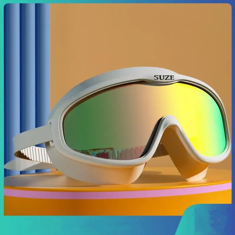 Summer Swimming Colorful Goggles Adult Large Frame Anti-fog HD Eyewear UV Protection Riding Ski Practical Water Sports Glasses
Summer Swimming Colorful Goggles Adult Large Frame Anti-fog HD Eyewear UV Protection Riding Ski Practical Water Sports Glasses