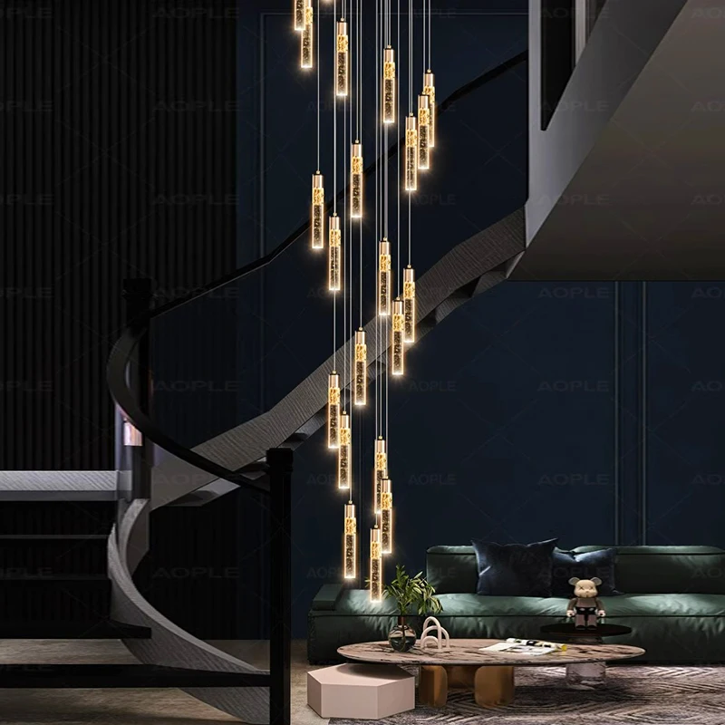 Modern home decoration crystal chandelier, stair Pendant lamp, living room Pendant lights, interior lighting
Modern home decoration crystal chandelier, stair Pendant lamp, living room Pendant lights, interior lighting