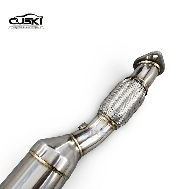 Suitable for Lexus IS200T IS250 IS300 2016-2019 2.0Tquality Stainless Steel Automotive Exhaust downpipe with catalytic converter
Suitable for Lexus IS200T IS250 IS300 2016-2019 2.0Tquality Stainless Steel Automotive Exhaust downpipe with catalytic converter