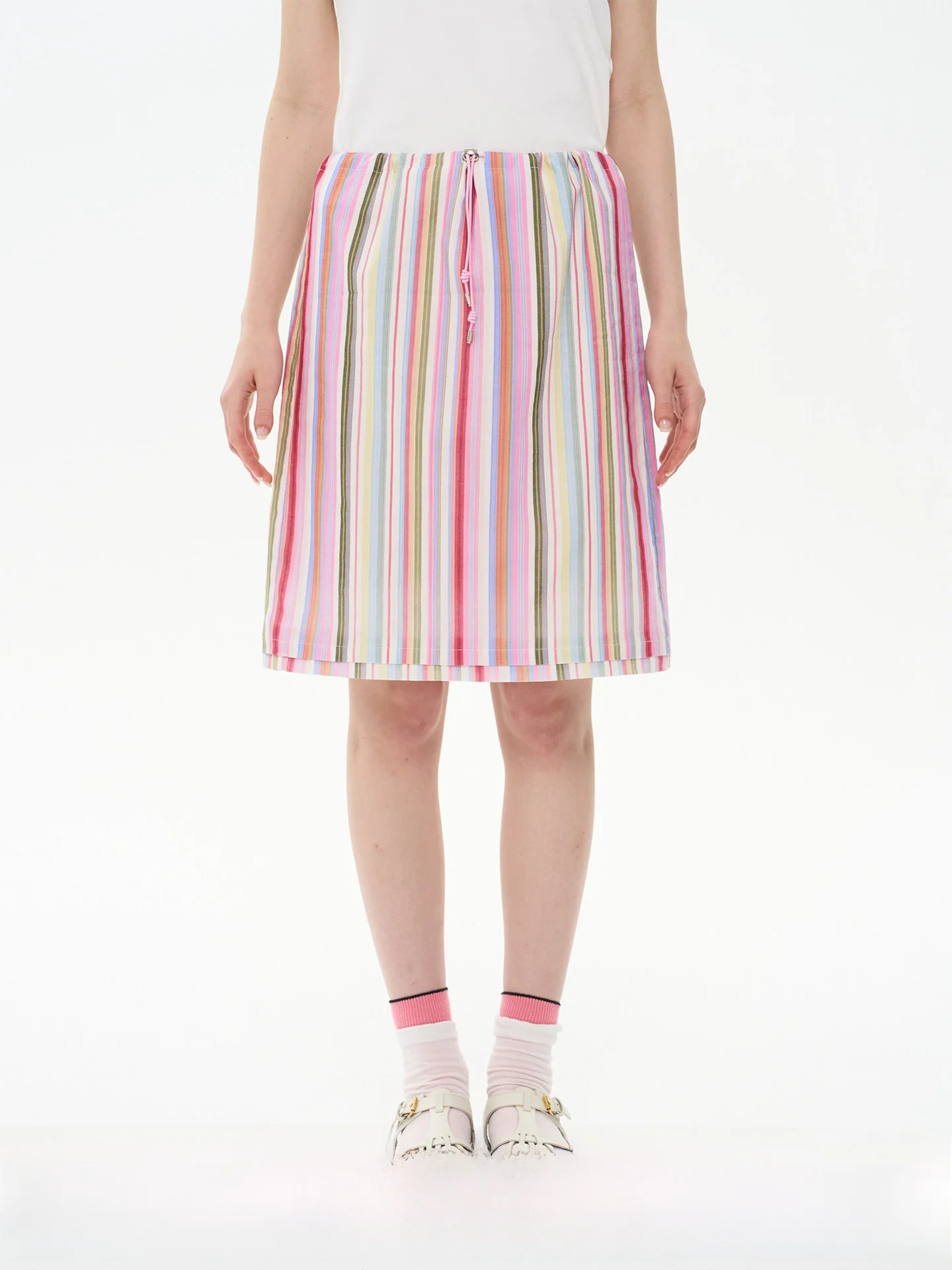 Adjustable Drawstring Design Holiday Striped Skirt Top Women's Standard Fit H-Shape Cotton Sunscreen Printed Two-Way Wear
Adjustable Drawstring Design Holiday Striped Skirt Top Women's Standard Fit H-Shape Cotton Sunscreen Printed Two-Way Wear