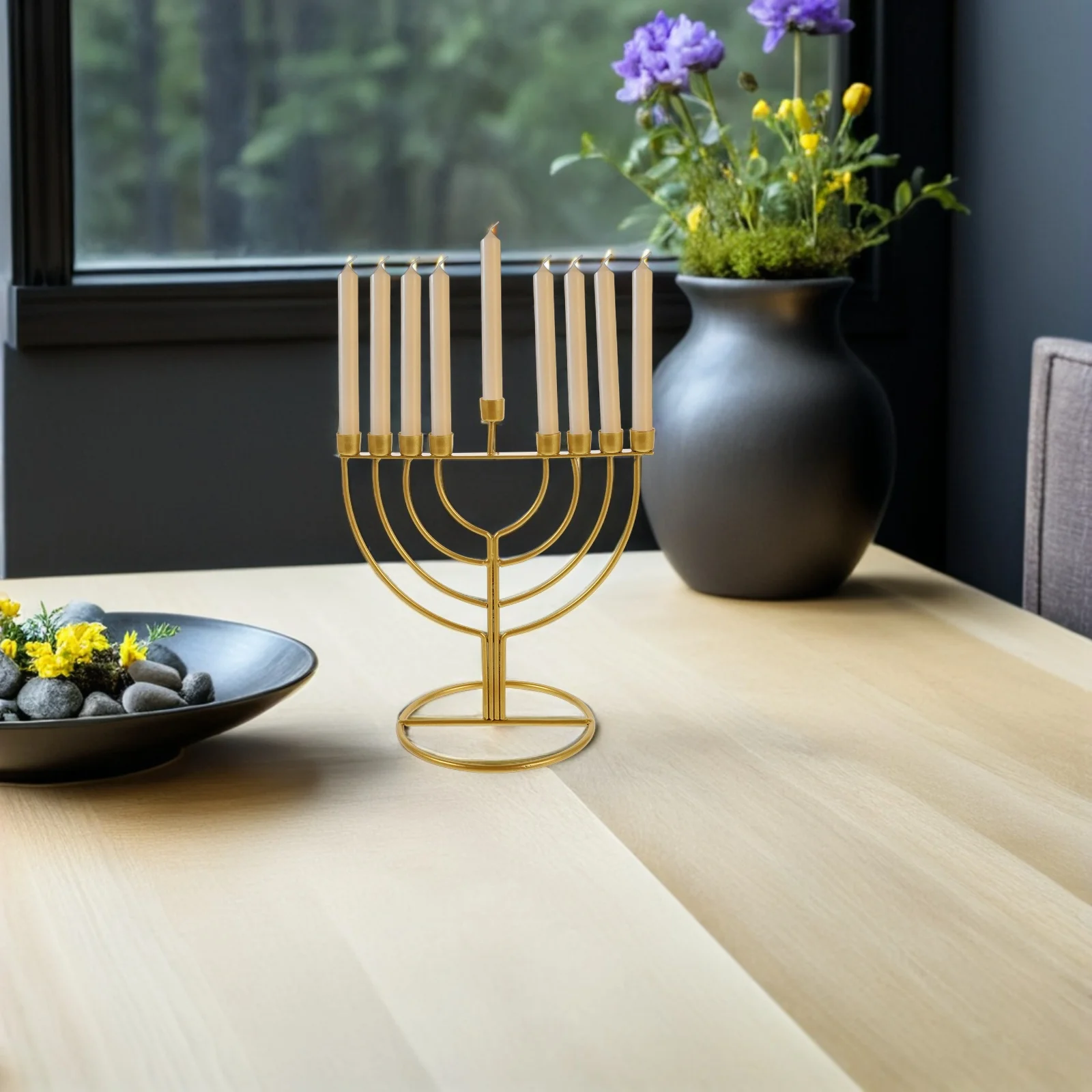 Hanukkah Lantern Holder Ornaments for Pillar Candles Desk Decor Desktop Adornment Art Stick Candlelight Stand
Hanukkah Lantern Holder Ornaments for Pillar Candles Desk Decor Desktop Adornment Art Stick Candlelight Stand