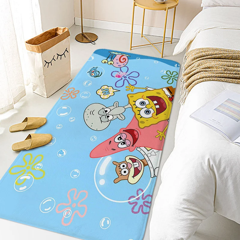 Rug for Bedroom A-SpongeBobs Cute Floor Mat for Home Door Entrance Carpet Washable Non-slip Kitchen Bathroom Rug Home Decoration
Rug for Bedroom A-SpongeBobs Cute Floor Mat for Home Door Entrance Carpet Washable Non-slip Kitchen Bathroom Rug Home Decoration