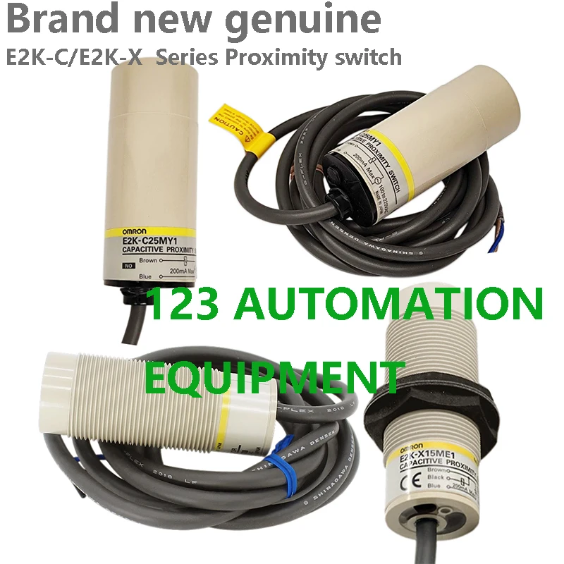 Authentic New Omron E2K-C25ME1 C25MF1 C25MY1 X15ME1 C25ME2 Capacitive Proximity Switch Cylindrical Sensor 2M
Authentic New Omron E2K-C25ME1 C25MF1 C25MY1 X15ME1 C25ME2 Capacitive Proximity Switch Cylindrical Sensor 2M