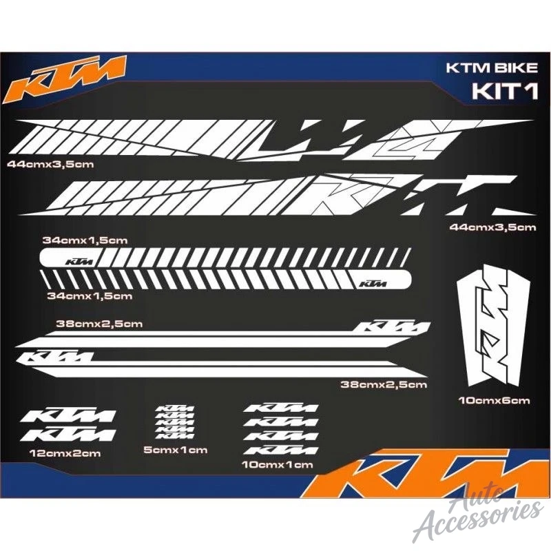 For KTM Motorcycle Frame Sticker Logo Decal Waterproof For KTM Duke RC 125 250 390 690 790 890 1050 1090 Adventure Ready To Race
For KTM Motorcycle Frame Sticker Logo Decal Waterproof For KTM Duke RC 125 250 390 690 790 890 1050 1090 Adventure Ready To Race