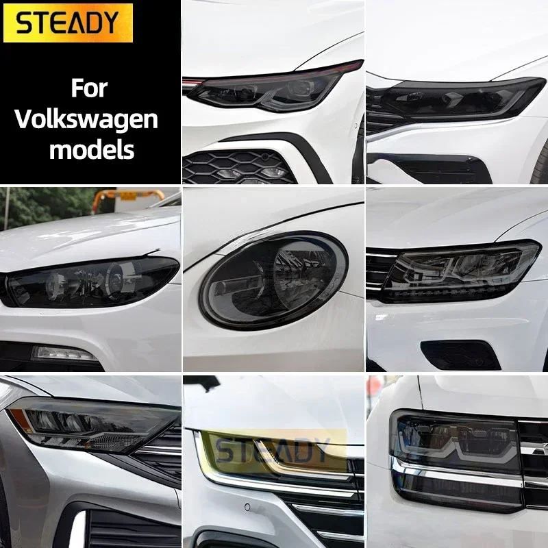 Smoked Black TPU Sticker Car Headlight Protective Film For VW Golf 7 8 Scirocco Tiguan Passat B8 Touareg CR CC Arteon Beetle
Smoked Black TPU Sticker Car Headlight Protective Film For VW Golf 7 8 Scirocco Tiguan Passat B8 Touareg CR CC Arteon Beetle