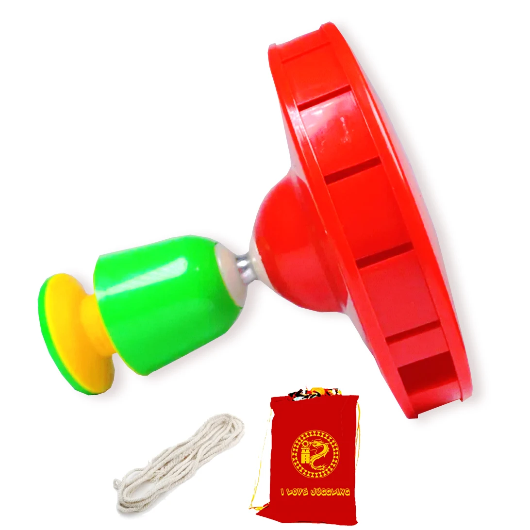 Single Head Diabolo Set, Triple-Layer Diabolo with Multi-Axis & Dragon Tail, Includes Specialized Cotton Thread Rope & Carry Bag
Single Head Diabolo Set, Triple-Layer Diabolo with Multi-Axis & Dragon Tail, Includes Specialized Cotton Thread Rope & Carry Bag