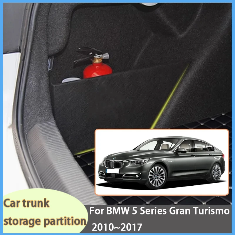 For BMW 5 Series Gran Turismo 2010~2017 F07 Car Organizer Trunk Side Partition Trunk Interior Storage Box Parts
For BMW 5 Series Gran Turismo 2010~2017 F07 Car Organizer Trunk Side Partition Trunk Interior Storage Box Parts