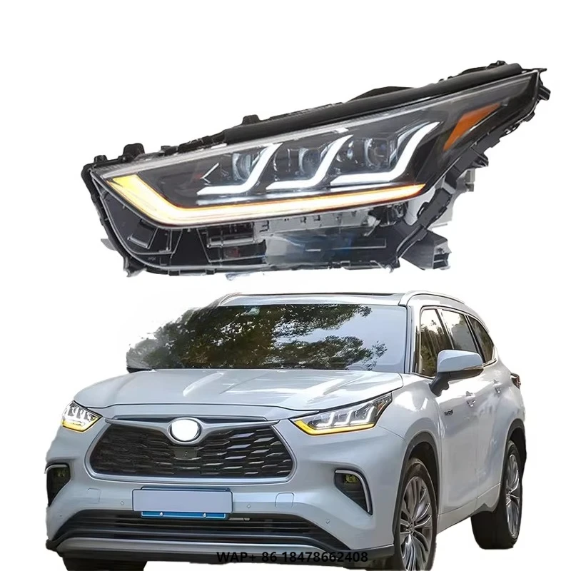 Автомобильные аксессуары MAICTOP, передняя фара с тремя глазами для подтяжки лица, светодиодная фара для Highlander, 2021 2022, аксессуары
Автомобильные аксессуары MAICTOP, передняя фара с тремя глазами для подтяжки лица, светодиодная фара для Highlander, 2021 2022, аксессуары