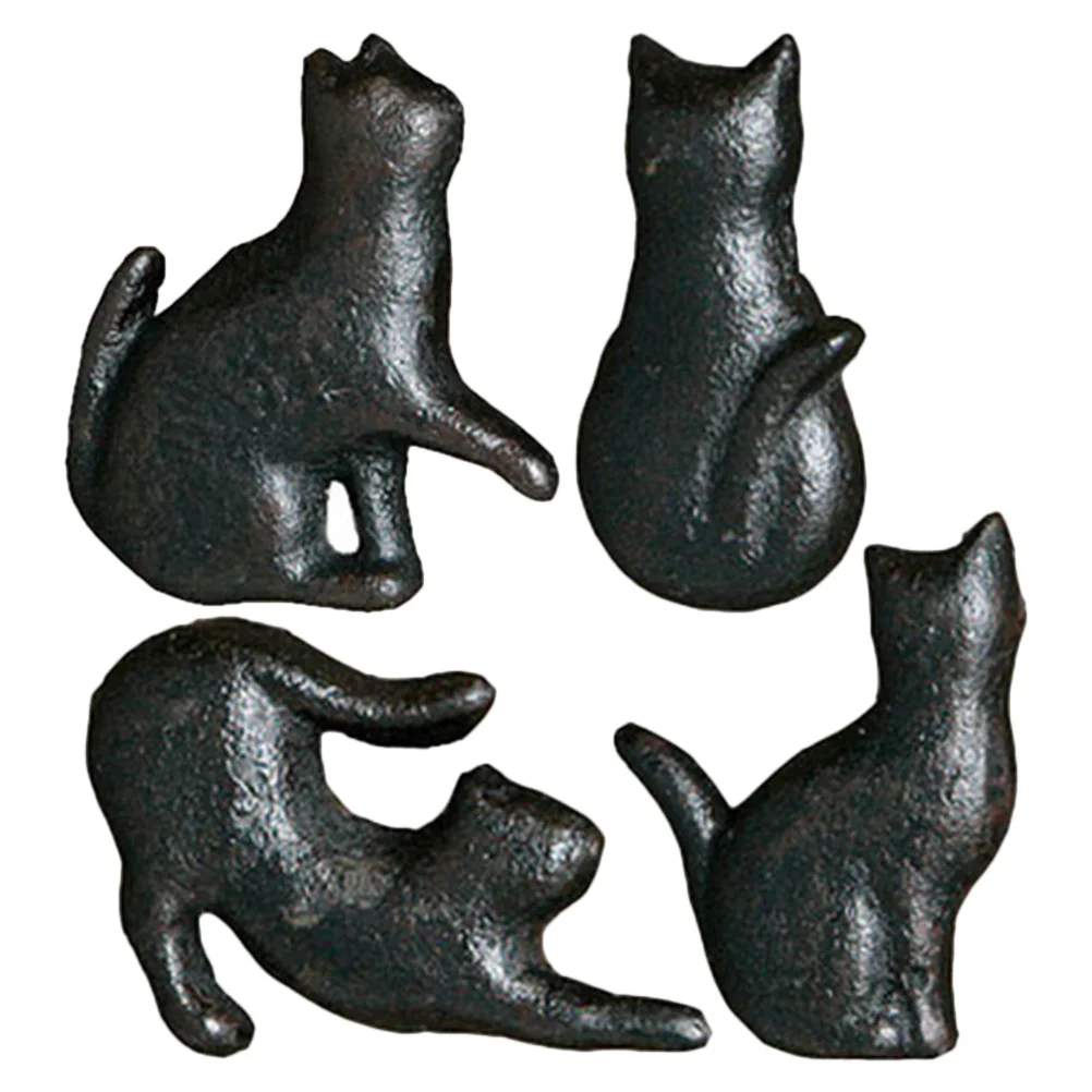 4Pcs Iron Door Handle Cat Style Metal Pulls Decorative Furniture Drawer Pulls Replacement Hardware for Cabinet Wardrobe Door
4Pcs Iron Door Handle Cat Style Metal Pulls Decorative Furniture Drawer Pulls Replacement Hardware for Cabinet Wardrobe Door