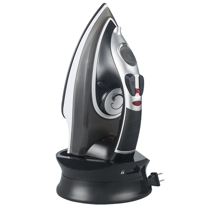 2000W Cordless Electric Iron with Ceramic Soleplate and Continuous Steam Output for Dry/Wet Use in Home & Commercial Settings
2000W Cordless Electric Iron with Ceramic Soleplate and Continuous Steam Output for Dry/Wet Use in Home & Commercial Settings