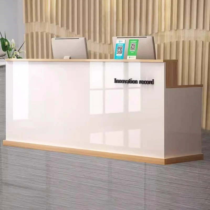 Restaurant Dental Reception Desks White Design Business Cashier Reception Desks Front Modern Empfangstheke Office Furniture
Restaurant Dental Reception Desks White Design Business Cashier Reception Desks Front Modern Empfangstheke Office Furniture