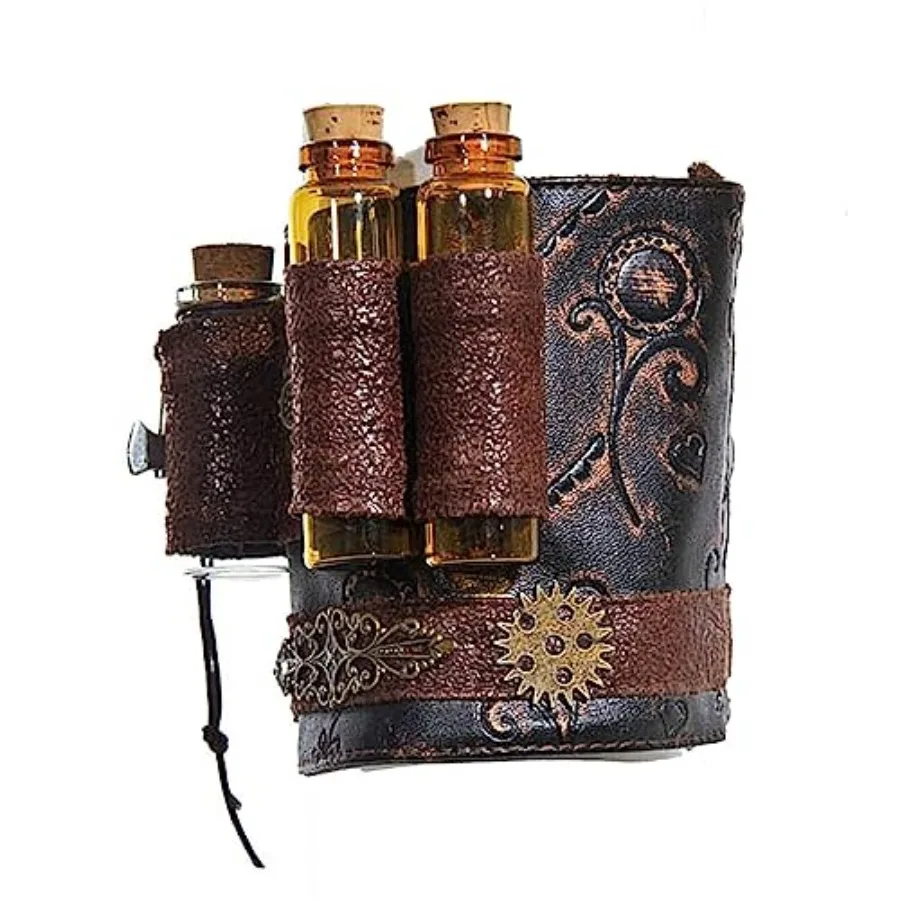 Arm Bracer Cuff Armband Wrist Guard Armor Medieval Witch Wizard Magic Cork Potion Bottle Lolita Cosplay LARP Costume
Arm Bracer Cuff Armband Wrist Guard Armor Medieval Witch Wizard Magic Cork Potion Bottle Lolita Cosplay LARP Costume