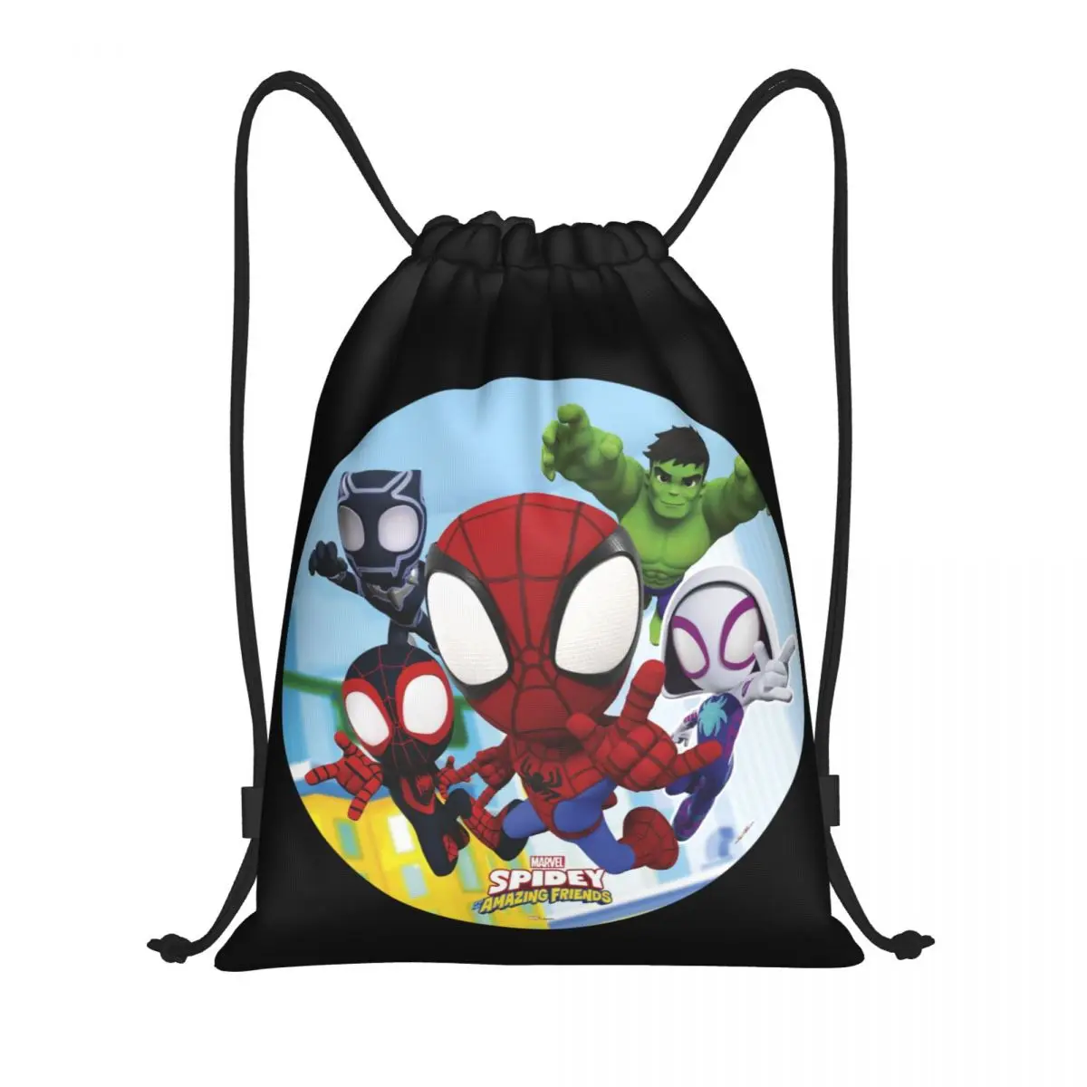 Сумка на шнурке Marvel, рюкзак-мешок на шнурке с изображением Человека-паука, регулируемый рюкзак-мешок на шнурке, сумка для хранения вещей в стиле Мстителей
Сумка на шнурке Marvel, рюкзак-мешок на шнурке с изображением Человека-паука, регулируемый рюкзак-мешок на шнурке, сумка для хранения вещей в стиле Мстителей