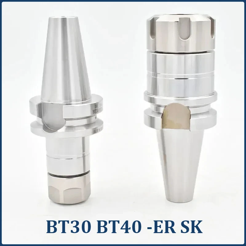 NEW Stainless steel handle ER BT30 GSK10 SK16 BT40 BT spindle tool holder ER16 ER20 ER25 ER32 collet chuck center tools
NEW Stainless steel handle ER BT30 GSK10 SK16 BT40 BT spindle tool holder ER16 ER20 ER25 ER32 collet chuck center tools