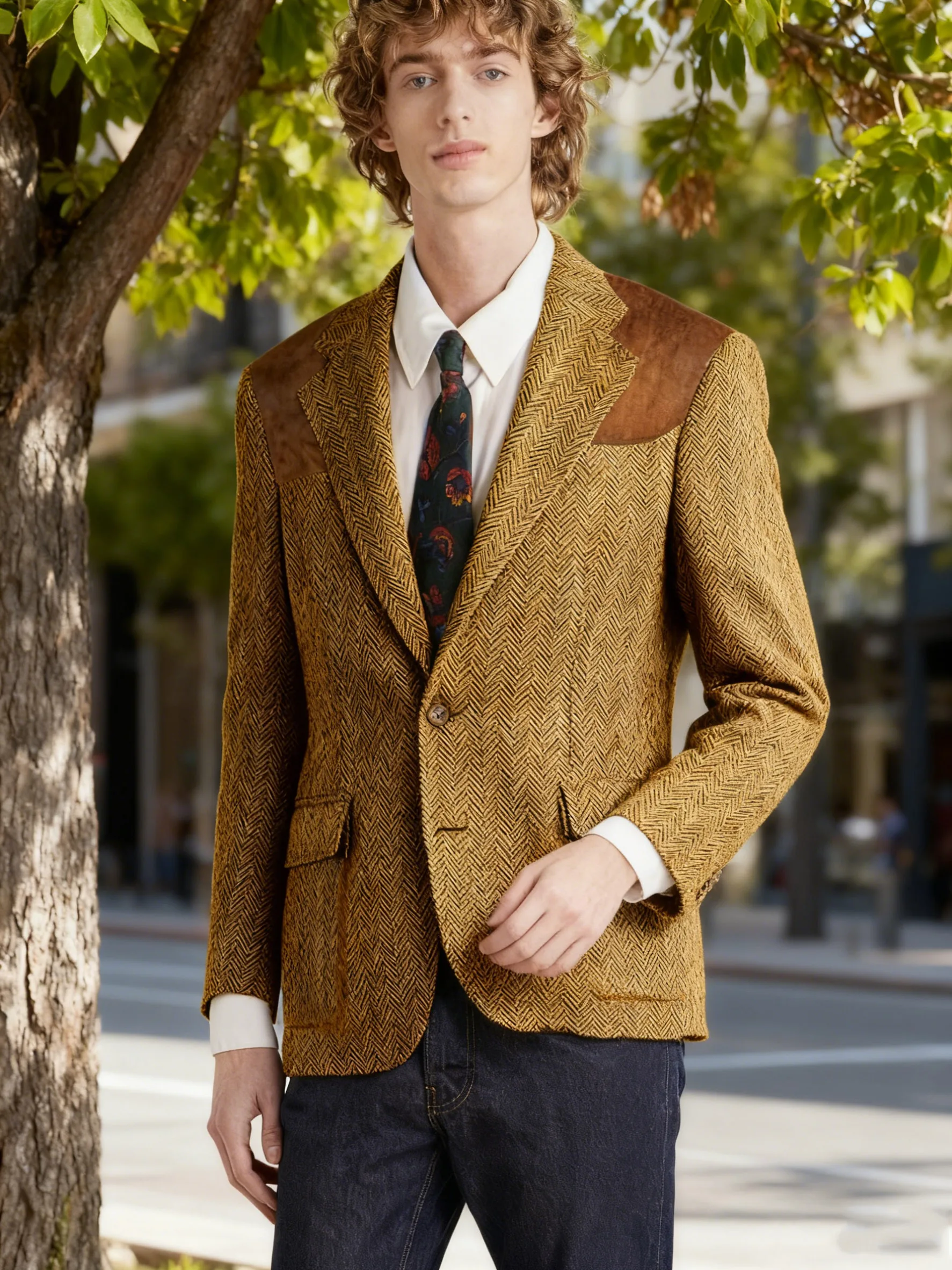 British Man Herringbone Suit Blazer Classic Vintage Single Breasted Men Jacket Blazer Coat Tailored Business Casual Prom Dress
British Man Herringbone Suit Blazer Classic Vintage Single Breasted Men Jacket Blazer Coat Tailored Business Casual Prom Dress