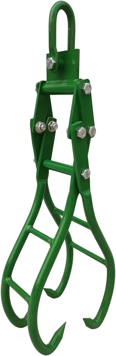 Heavy Duty Log Lifting Tongs with 4 Claws, 28in Timber Grapple Hook for Efficient Lumber Skidding and Logging
Heavy Duty Log Lifting Tongs with 4 Claws, 28in Timber Grapple Hook for Efficient Lumber Skidding and Logging