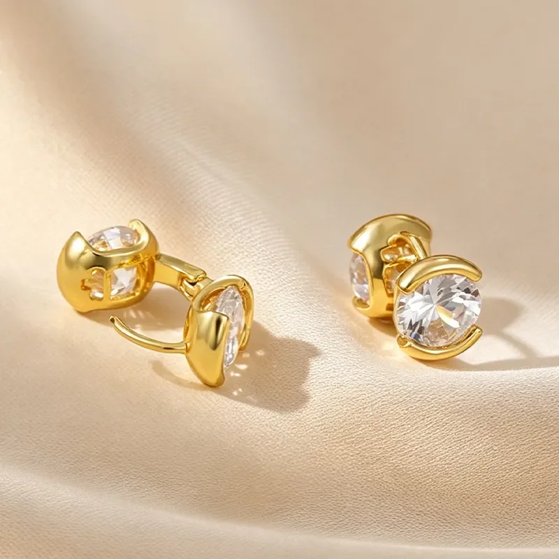 2026 Mozzarella Stud Earrings 18K Gold Plated Cross Buckle Ear Hanging Stacking Earrings
2026 Mozzarella Stud Earrings 18K Gold Plated Cross Buckle Ear Hanging Stacking Earrings