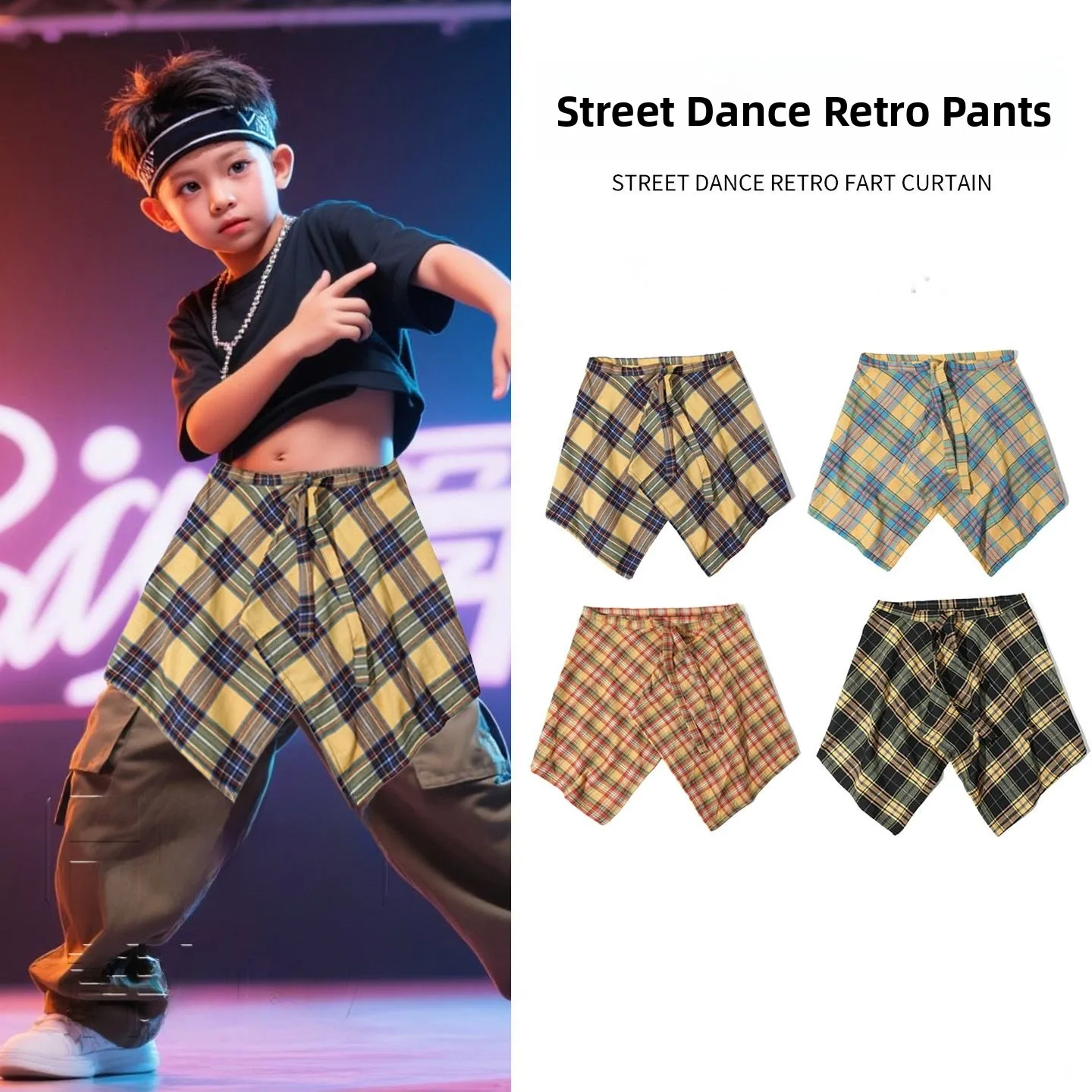 Children's Street Dance Accories Boys' Hip Hop Performance Dancing Outerwear Bell Bot Skirted Pants Waist Chain
Children's Street Dance Accories Boys' Hip Hop Performance Dancing Outerwear Bell Bot Skirted Pants Waist Chain