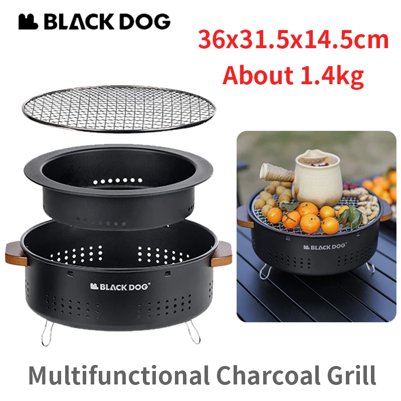 Naturehike BLACKDOG Charcoal Grill Outdoor Barbecue Removable Iron Stainless Steel Camping Oven Rack Tabletop Round BBQ Stove
Naturehike BLACKDOG Charcoal Grill Outdoor Barbecue Removable Iron Stainless Steel Camping Oven Rack Tabletop Round BBQ Stove