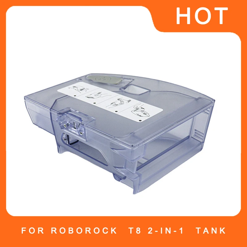 For roborock T8 sweeping robot accessories 2-in-1 dust box tank No filter dust collection tank
For roborock T8 sweeping robot accessories 2-in-1 dust box tank No filter dust collection tank