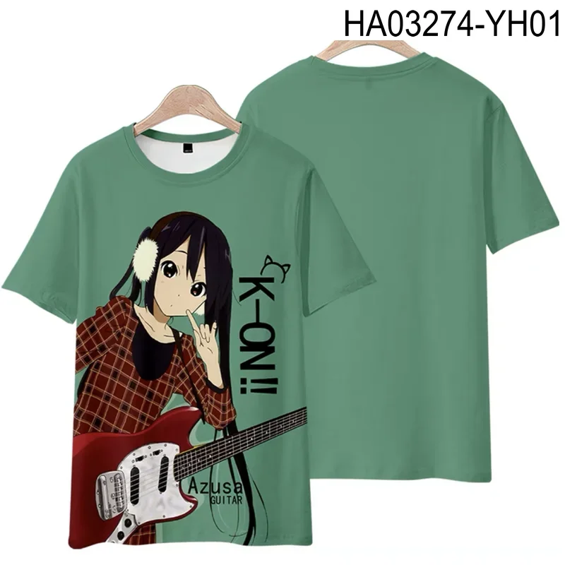 Bonito K-ON!!! 3D printing around neck short sleeve t-shirt, popular streetwear Japanese anime, plus size, summer fashion
Bonito K-ON!!! 3D printing around neck short sleeve t-shirt, popular streetwear Japanese anime, plus size, summer fashion