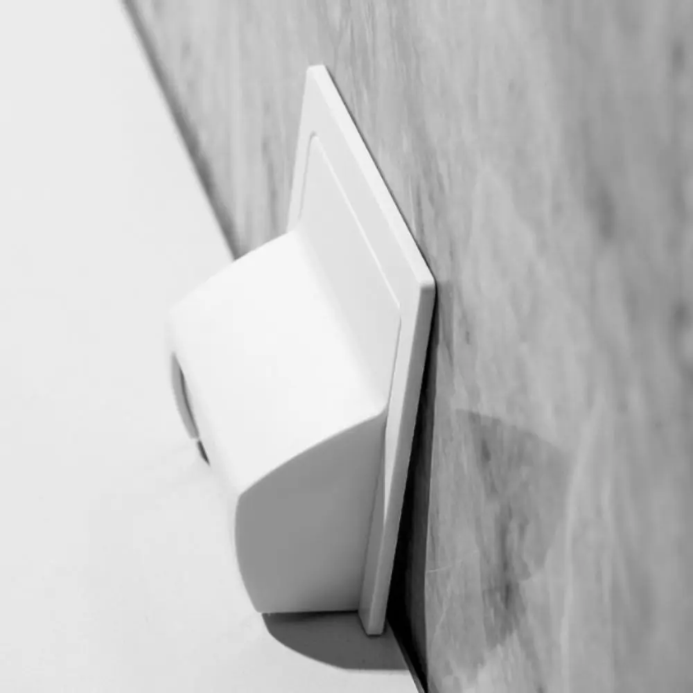 ABS Material Bathroom Wall Drain Baffle Quick Installation Durable Construction Drain Protector Sticker Simple Installation