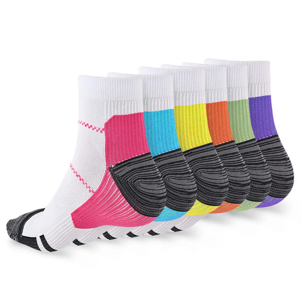 6Pairs Compression Socks for Men and Women Targeted Support Sports Fitness Running Cycling Hiking Basketball Breathable
6Pairs Compression Socks for Men and Women Targeted Support Sports Fitness Running Cycling Hiking Basketball Breathable