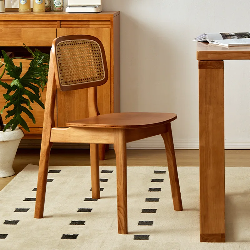 Retro rattan chair commercial catering milk tea shop homestay leisure solid wood chair
Retro rattan chair commercial catering milk tea shop homestay leisure solid wood chair