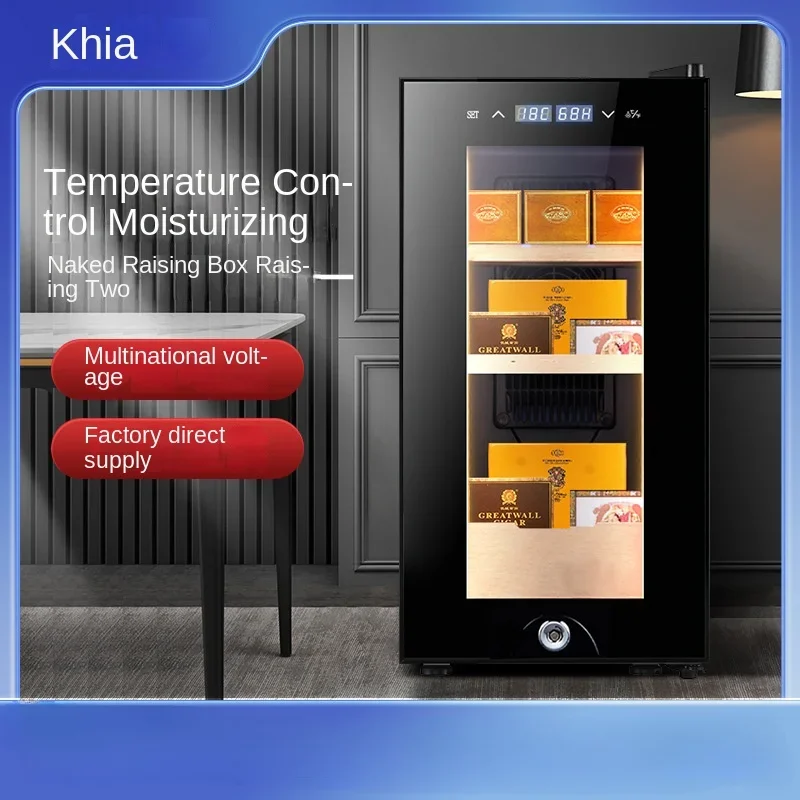 23L Electronic Constant Temperature and Humidity Cigar Cabinet Counts Temperature Humidity Adjustable Mini Cigar Humidor Cabinet
23L Electronic Constant Temperature and Humidity Cigar Cabinet Counts Temperature Humidity Adjustable Mini Cigar Humidor Cabinet