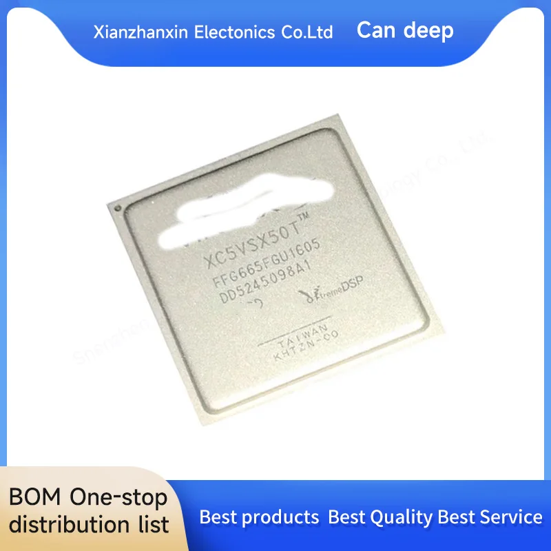 1 шт./лот XC5VSX50T-FFG665 XC5VSX50T-FF665 XC5VSX50T BGA665 Встроенный чип на складе
1 шт./лот XC5VSX50T-FFG665 XC5VSX50T-FF665 XC5VSX50T BGA665 Встроенный чип на складе