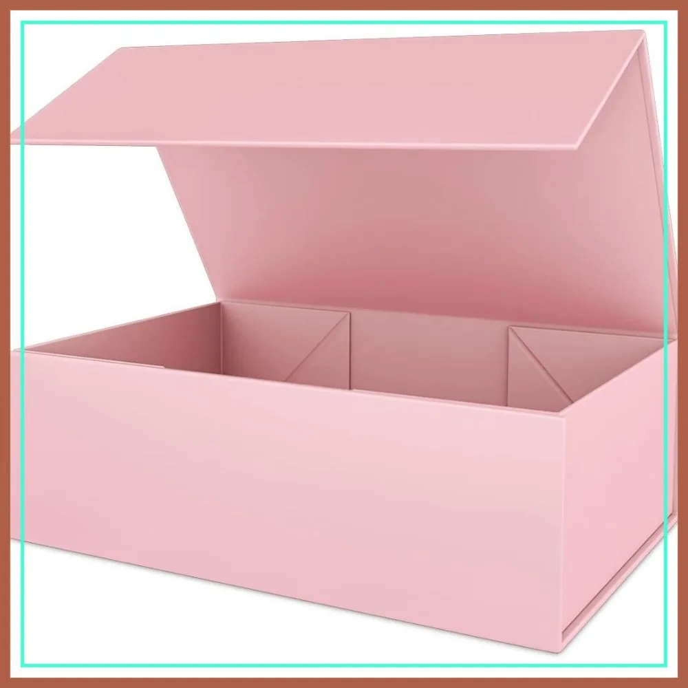 10x6x3 Pink Gift Box with Magnetic Closure for Presents, Bridesmaid, Birthday & Luxury Packaging
10x6x3 Pink Gift Box with Magnetic Closure for Presents, Bridesmaid, Birthday & Luxury Packaging