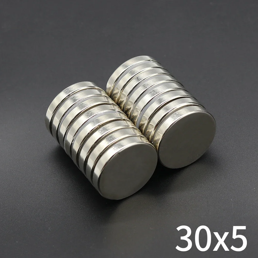 30x5mm N35 Super Powerful Neodymium Magnet Round Magnets NdfeB Strong Permanent Magnetic imanes Refrigerator Magnets
30x5mm N35 Super Powerful Neodymium Magnet Round Magnets NdfeB Strong Permanent Magnetic imanes Refrigerator Magnets