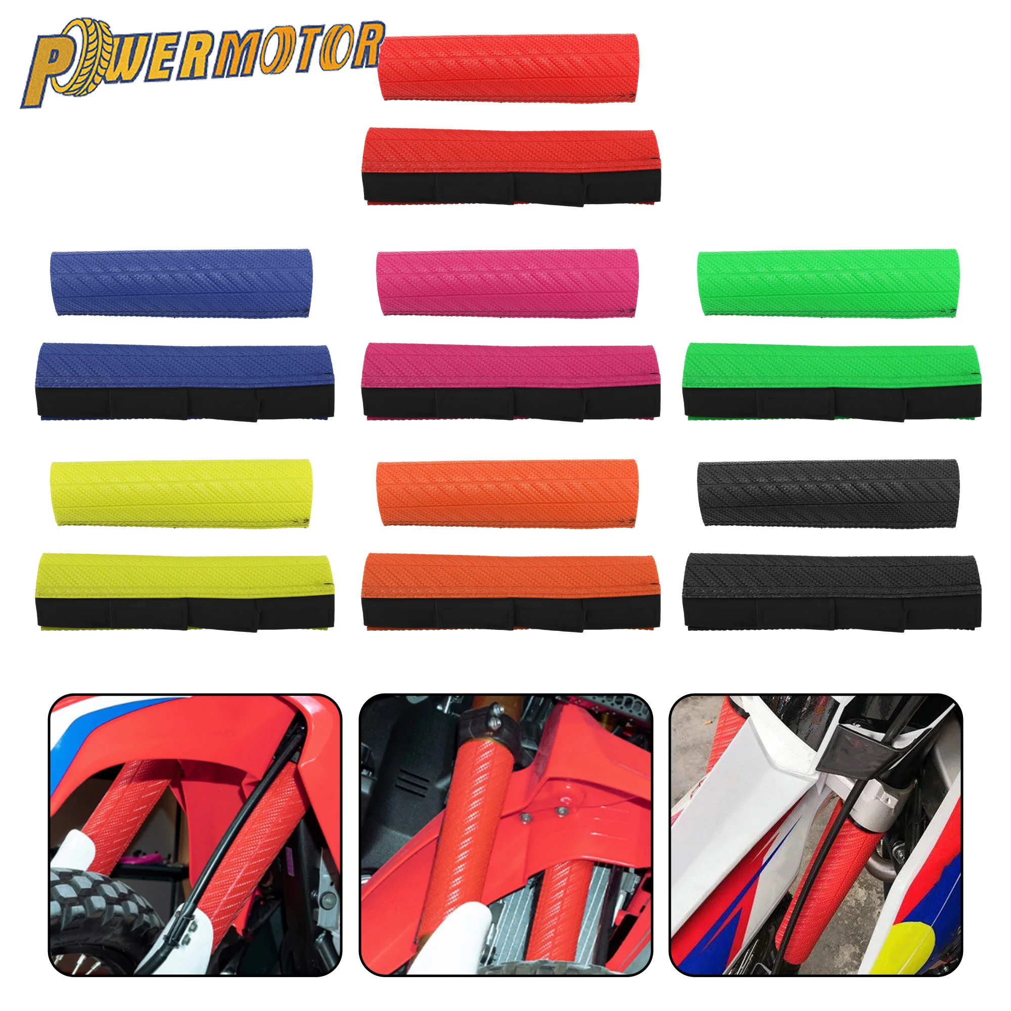 Universal Motorcycle Adjustable Front Fork Guard Shock Absorbing Protective Cover Plastic Soft Board Motocross Scooters Dirtbike
Universal Motorcycle Adjustable Front Fork Guard Shock Absorbing Protective Cover Plastic Soft Board Motocross Scooters Dirtbike