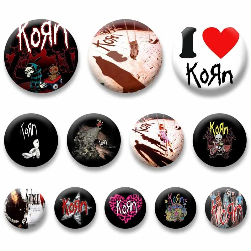 Rock Band Korn Enamel Pins Custom Issues Album Cover Brooch Gothic Round Lapel Badge for Backpack Shoes Jewelry Gift for Friends
Rock Band Korn Enamel Pins Custom Issues Album Cover Brooch Gothic Round Lapel Badge for Backpack Shoes Jewelry Gift for Friends