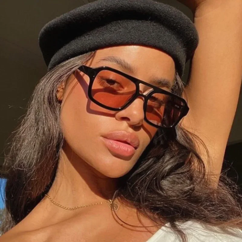 DYTYMJ Square Sunglasses Women Double Beam Sunglasses Women/men Fashion High Quality Ocean Lens Vintage Gafas De Sol Para Hombre
DYTYMJ Square Sunglasses Women Double Beam Sunglasses Women/men Fashion High Quality Ocean Lens Vintage Gafas De Sol Para Hombre