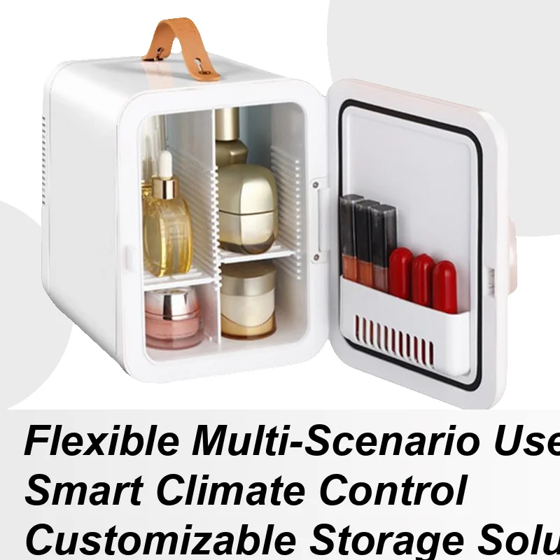 Small Fridge For Bedroom 6L Electric Fridge For Bedroom Thermoelectric Portable Low Noise Cooler Warmer For Car Home Makeup Skin
Small Fridge For Bedroom 6L Electric Fridge For Bedroom Thermoelectric Portable Low Noise Cooler Warmer For Car Home Makeup Skin