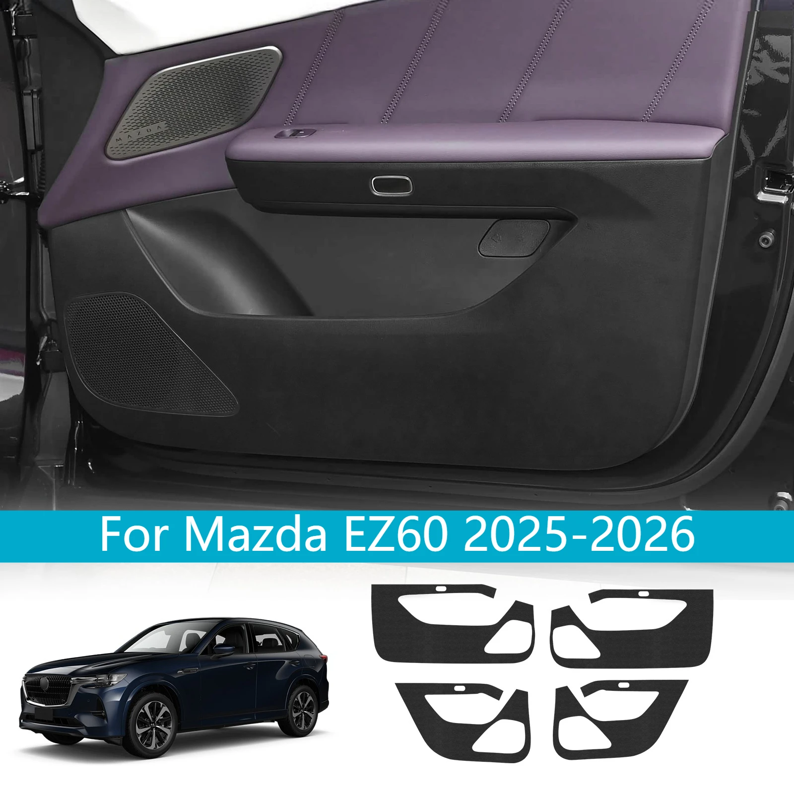 Car Door Anti-kick pad For Mazda EZ60 2025-26 Cover Anti Scratch Wearproof nterior Protective Decor Modification Car Accessories
Car Door Anti-kick pad For Mazda EZ60 2025-26 Cover Anti Scratch Wearproof nterior Protective Decor Modification Car Accessories