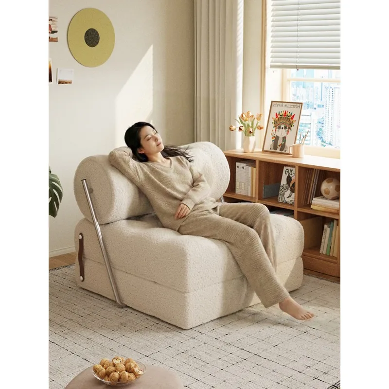 Integrated small apartment living room single balcony recliner tofu tatami
Integrated small apartment living room single balcony recliner tofu tatami
