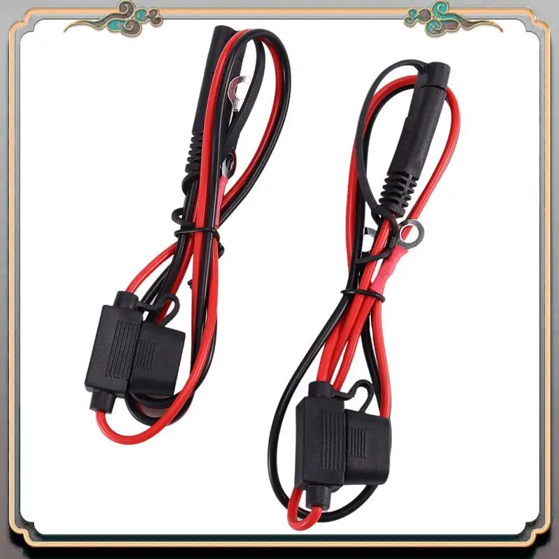 Reliable-Foxsur 2Pcs Motorcycle Battery Charger Sae Charging Cable Sae Quick Disconnect Plug To 12V Ring Terminal Fuse
Reliable-Foxsur 2Pcs Motorcycle Battery Charger Sae Charging Cable Sae Quick Disconnect Plug To 12V Ring Terminal Fuse