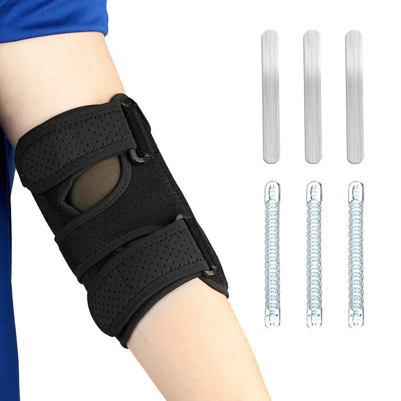 Adjustable Elbow Brace with Removable Splints - Cubital Tunnel & Tennis Elbow Support -Ulnar Nerve Pain Relief for Men Women
Adjustable Elbow Brace with Removable Splints - Cubital Tunnel & Tennis Elbow Support -Ulnar Nerve Pain Relief for Men Women